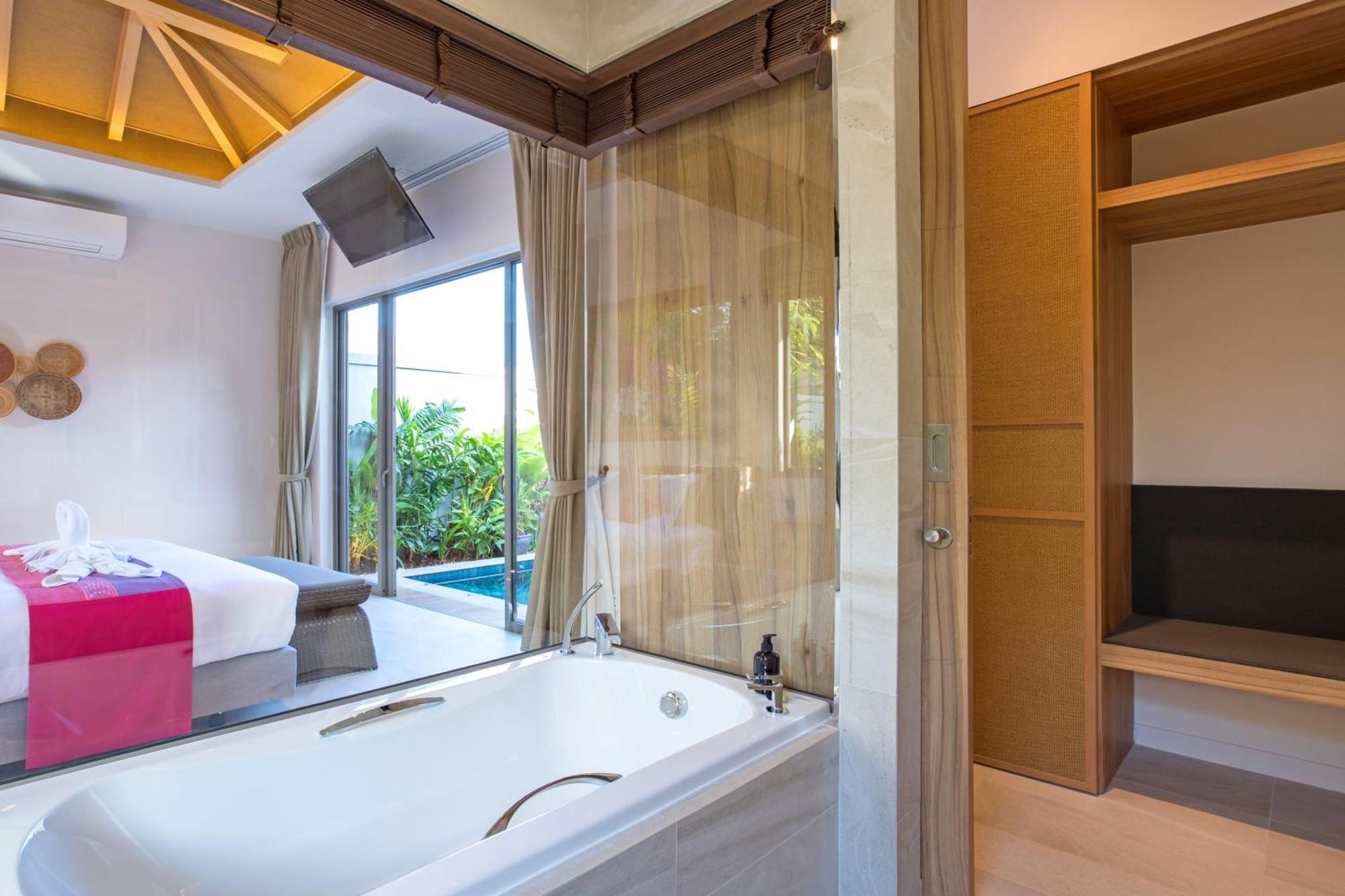 Boutique Resort 2Br Villa Dalaa 2, Pure Water Pool, Strand Kamala Exterior foto