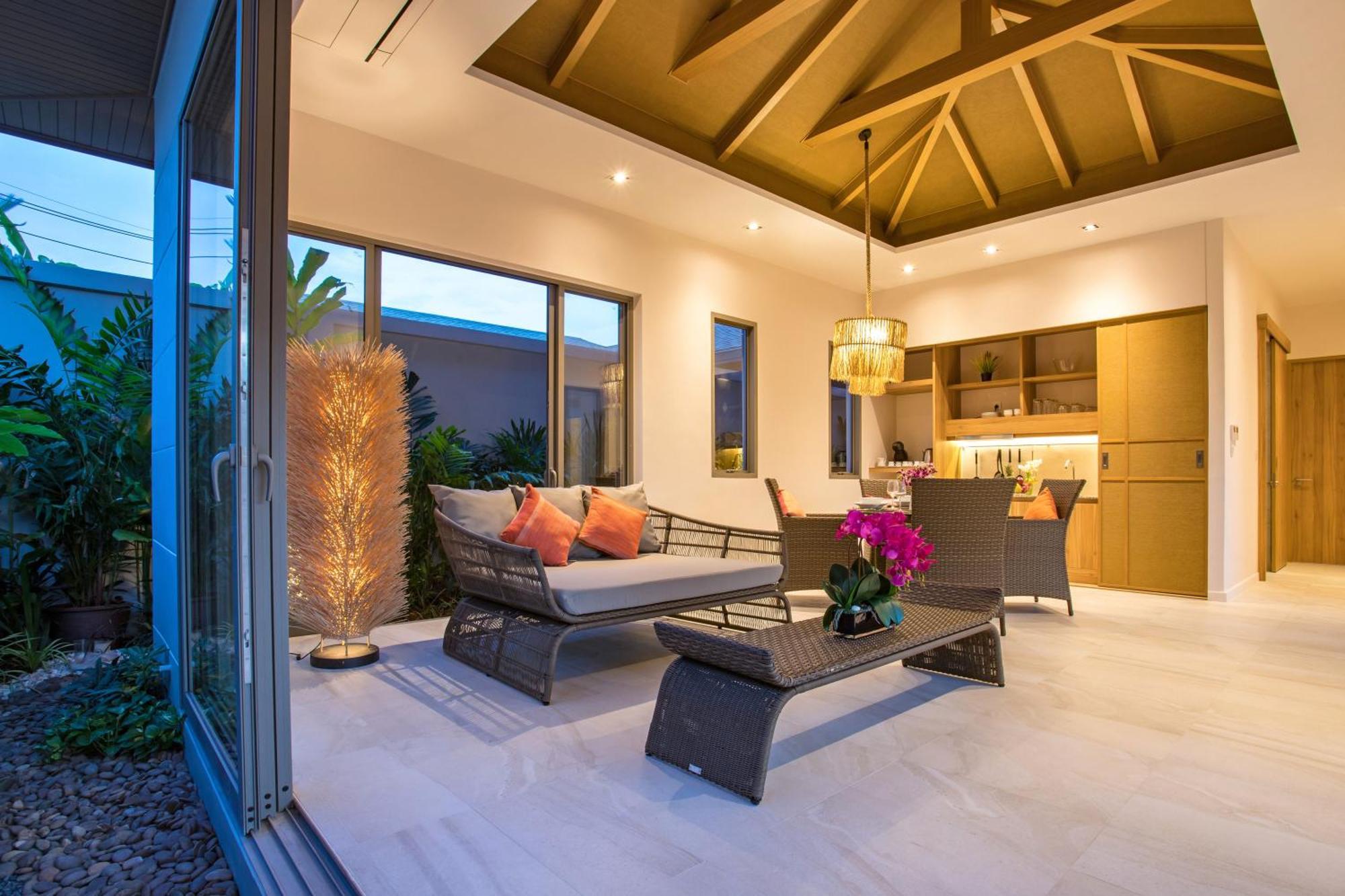 Boutique Resort 2Br Villa Dalaa 2, Pure Water Pool, Strand Kamala Exterior foto